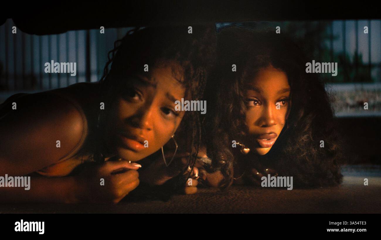 Eines Tages Keke Palmer & SZA Stockfoto