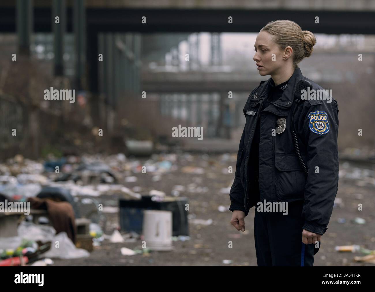 Langer Heller Fluss Amanda Seyfried Stockfoto