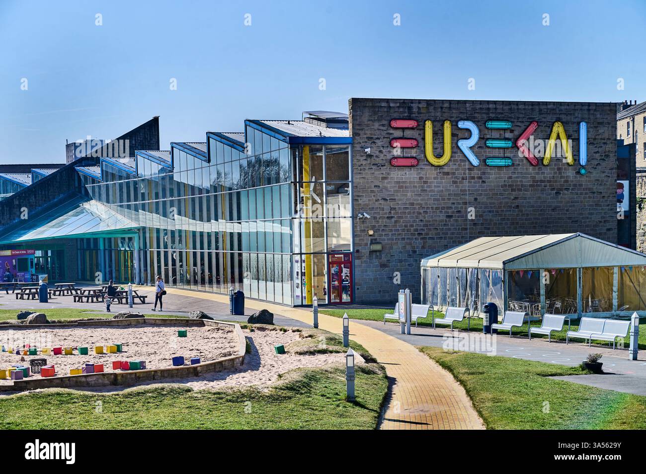 Eureka! Das nationale Kindermuseum in Halifax, West Yokshire, Großbritannien Stockfoto