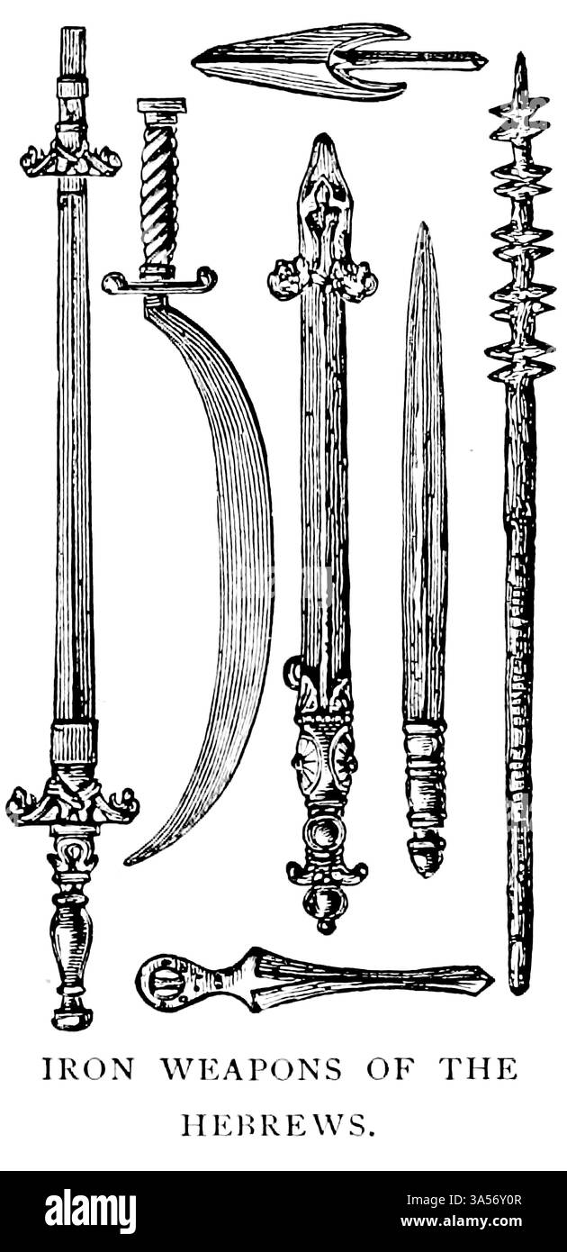 Aus Teil III Semiten und Hamiten BUCH XV. DIE HEBREWAS. Kapitel CVIII Genius and Arts from Ridpath's Universal History : ein Bericht über den Ursprung, den primitiven Zustand und die ethnische Entwicklung der großen Rassen der Menschheit und über die wichtigsten Ereignisse in der Evolution und dem Fortschritt des zivilisierten Lebens unter Menschen und Nationen, aus neueren und authentischen Quellen mit einer vorläufigen Untersuchung über die Zeit, den Ort und die Art des Beginns von Ridpath, John Clark, 1840-1900 Band 5 1897 Stockfoto