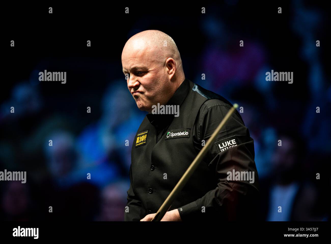 21. März 2025; Telford International Centre, Telford, England: 2025 The Players Championship, Day 5; John Higgins Stockfoto
