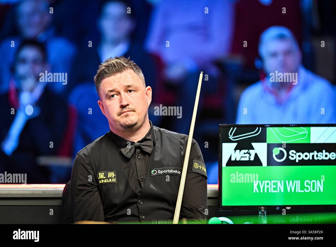 21. März 2025; Telford International Centre, Telford, England: 2025 The Players Championship, Day 5; Kyren Wilson Stockfoto