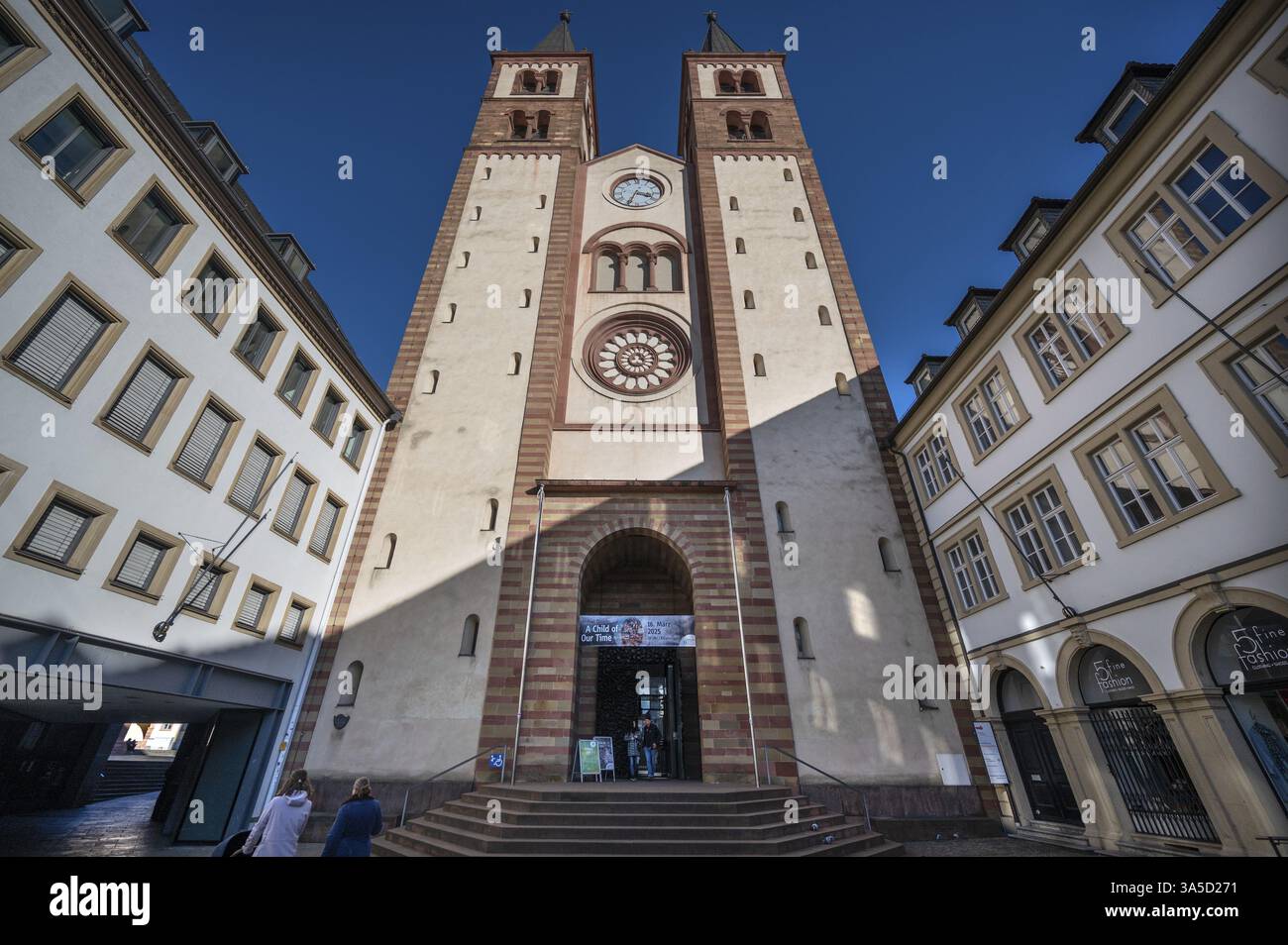 Kilianskathedrale, Würzburg, Unterfranken, Bayern, Deutschland, Europa Stockfoto