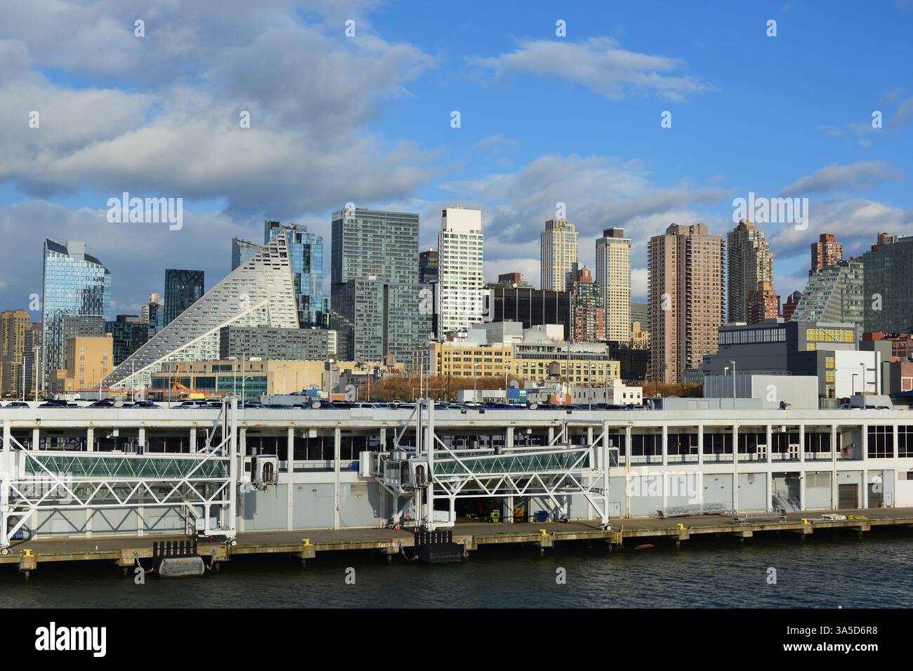 Skyline Von New York City Stockfoto