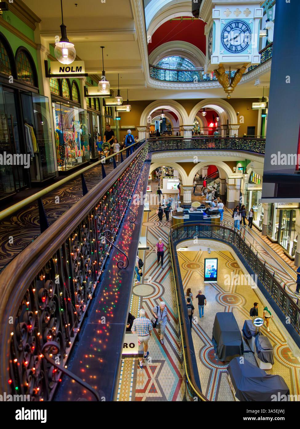 Innenansicht - Victoria Building, Sydney, Australien Stockfoto