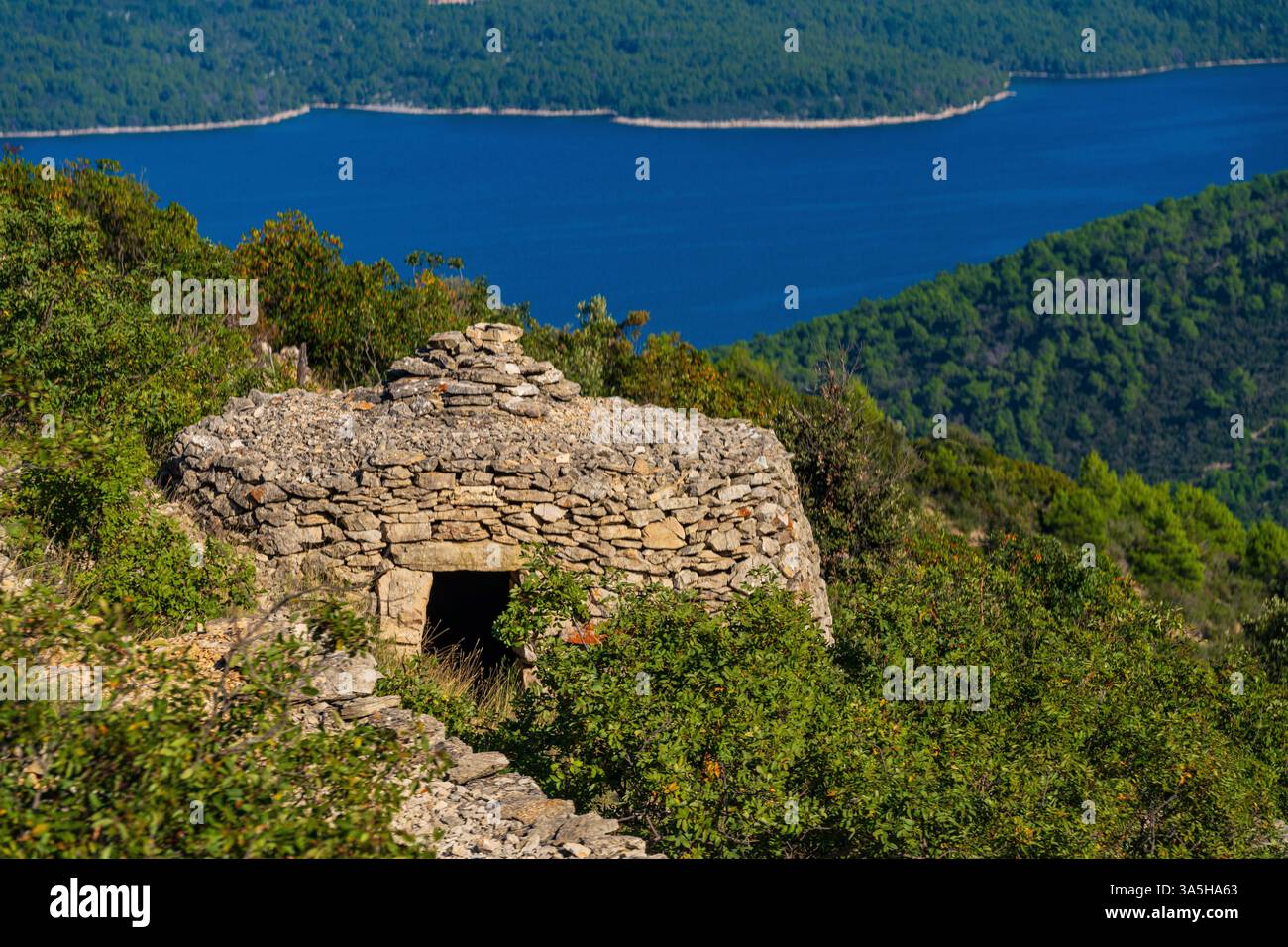 Insel Hvar Stockfoto