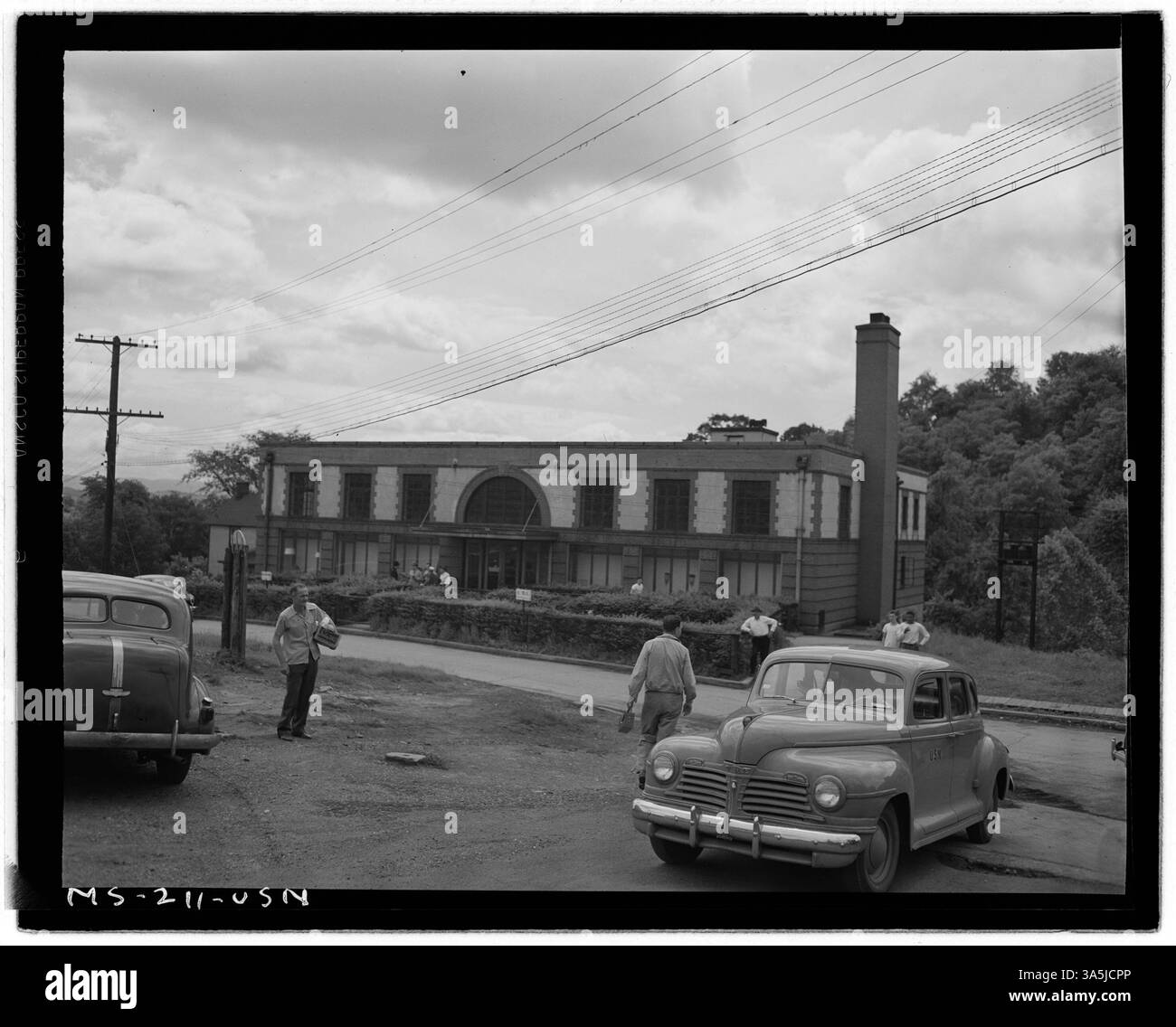 Eine Tanzhalle in Grant Town, West Virginia, die bei Bergleuten und ihren Familien beliebt ist für gesellige Kontakte und Unterhaltung. Stockfoto