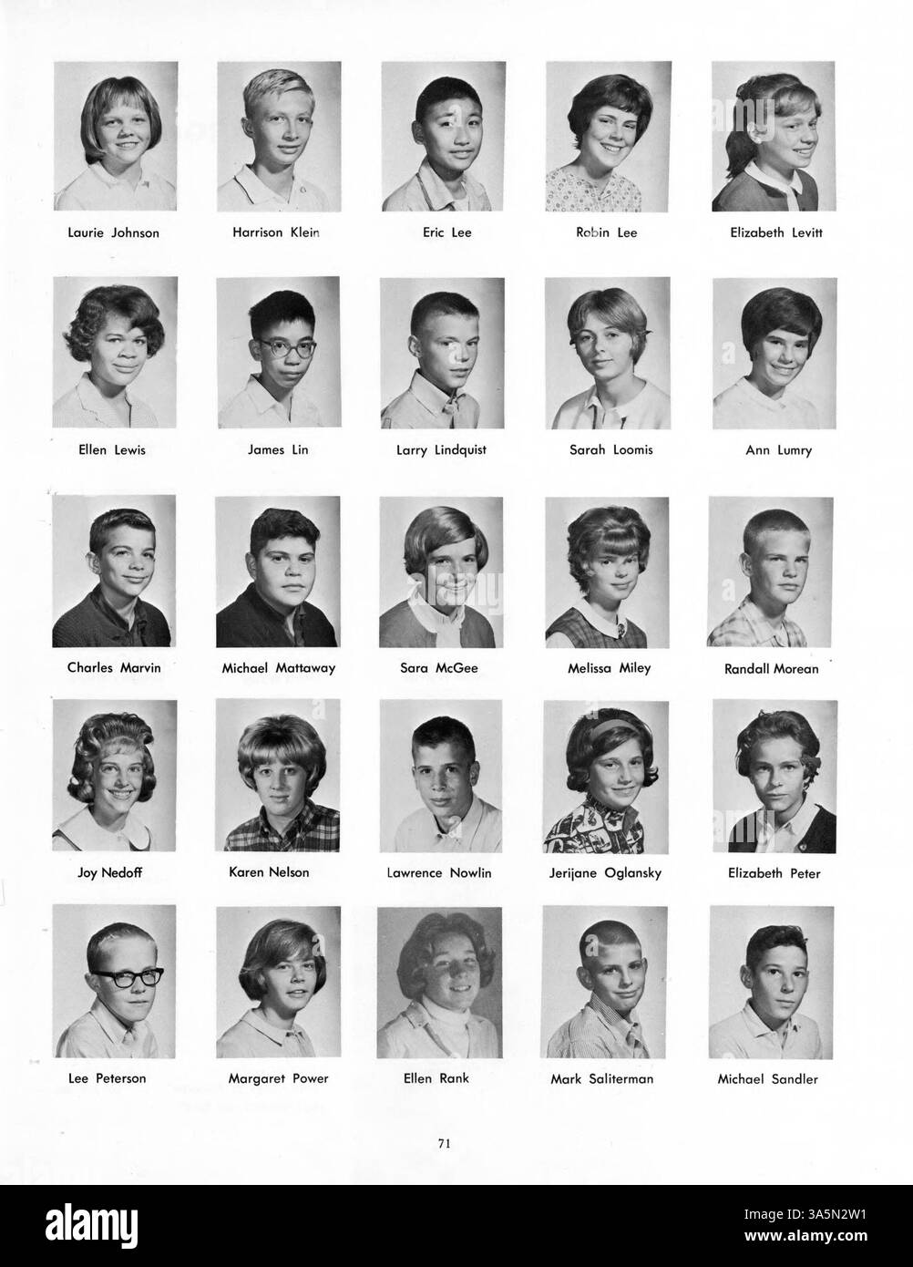 Das Bisbila Jahrbuch 1964 der University High School dokumentiert die Höhepunkte des Schuljahres 1963-1964 und erfasst das Schülerleben der Schule, die Beteiligung der Fakultät, sportliche Leistungen und die Bedeutung der afroamerikanischen Geschichte. Stockfoto