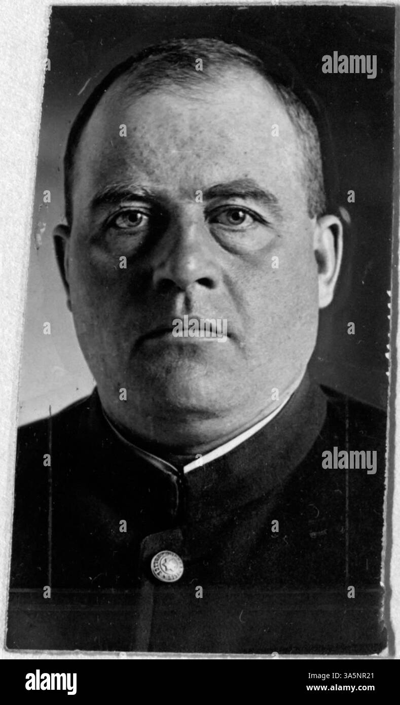 Der Streifenpolizist Carl E. Anderson wurde bei einem gewaltsamen Vorfall auf einer Brücke in der 7th St. und 3rd Ave verletzt. Er wurde mit schweren Wunden ins Krankenhaus gebracht, nachdem er erstochen wurde. Stockfoto