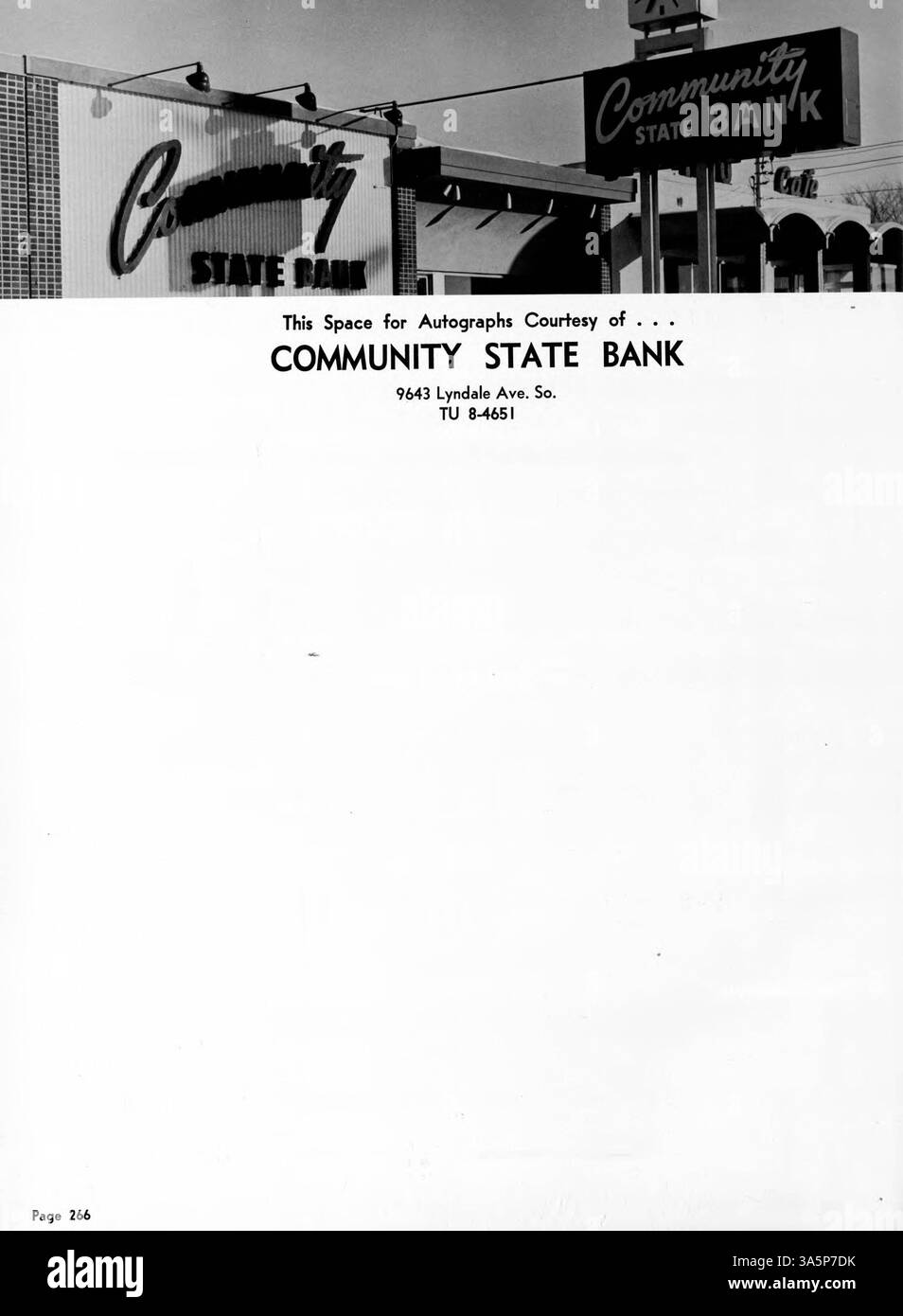 Das Jahrbuch 1965 Bär spiegelt die Beteiligung der Schülerschaft an Akademikern, Sport und sozialen Aktivitäten wider und bietet einen umfassenden Überblick über das Schuljahr. Stockfoto