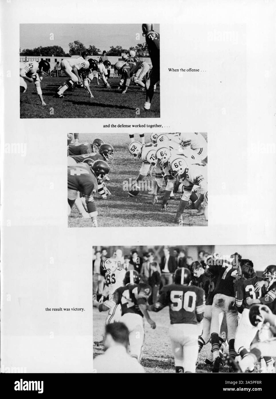 In diesem Mustang Jahrbuch 1968 werden Schüler, Leichtathletik, Lehrkräfte und Veranstaltungen der Breck School während des akademischen Jahres 1967-1968 vorgestellt. Stockfoto