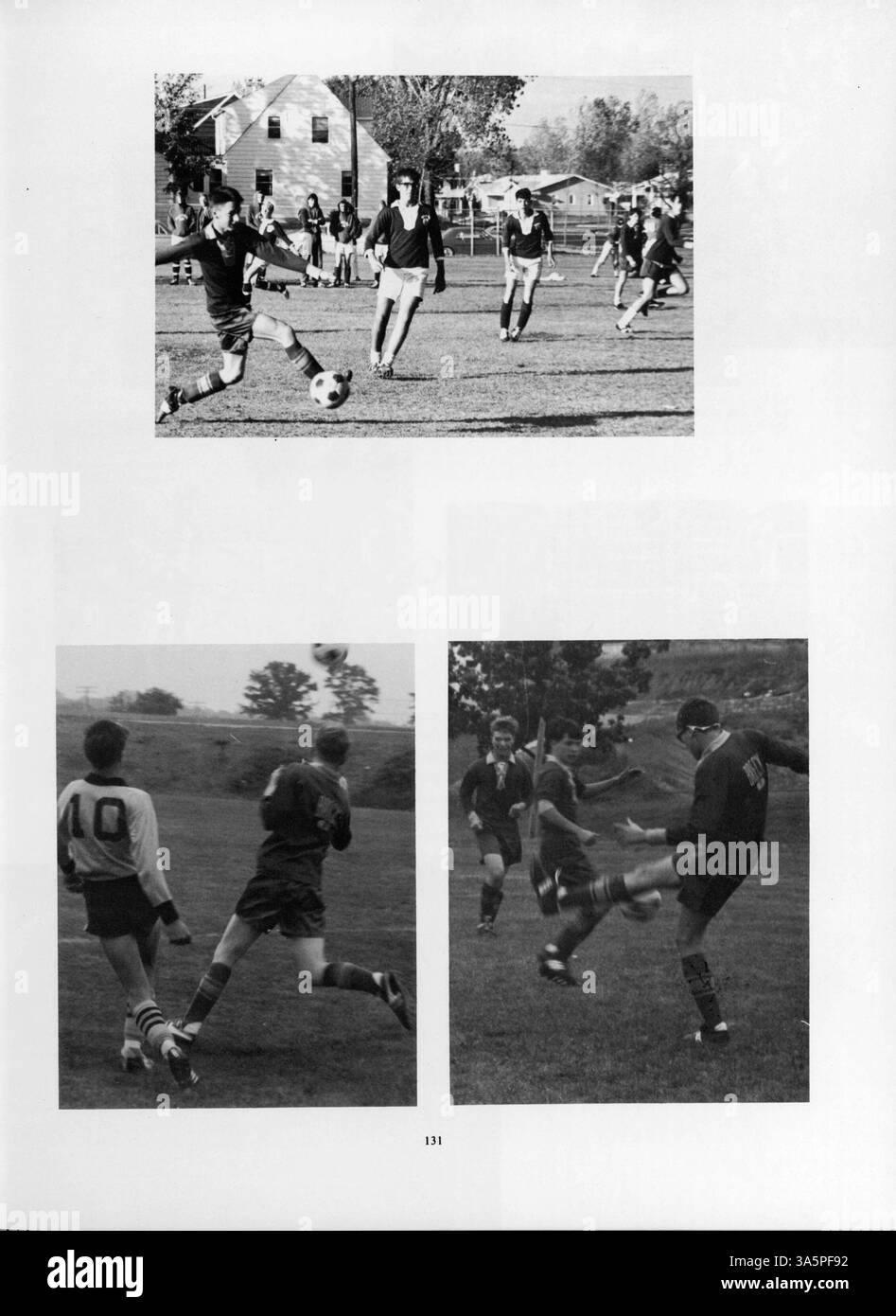 Das Mustang Jahrbuch 1968 dokumentiert die Schülerschaft der Breck School, die Vereine, die Leichtathletik, die Lehrkräfte und die Schulveranstaltungen während des akademischen Jahres 1967-1968. Stockfoto