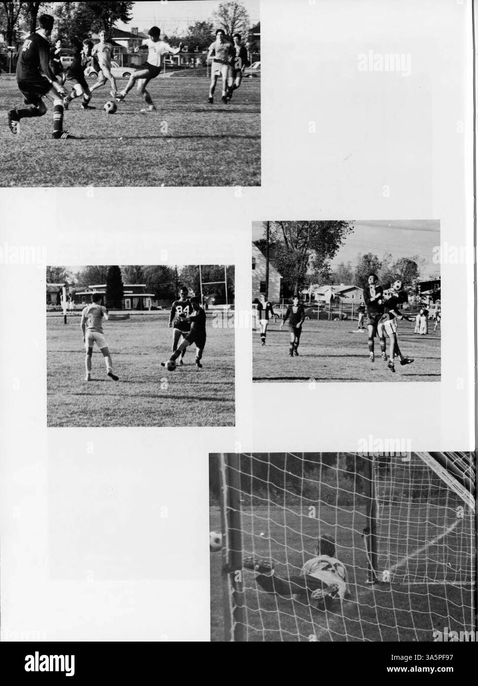 Das Mustang Jahrbuch 1968 der Breck School dokumentiert das akademische, sportliche und außerschulische Leben von Schülern, Lehrkräften und Großveranstaltungen aus dem Schuljahr 1967-1968. Stockfoto