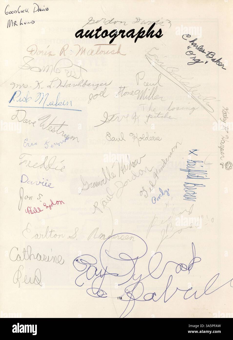 Dieses Mustang Jahrbuch von der Breck School 1968 erinnert an die akademischen und sportlichen Leistungen der Schüler und der Fakultät während des Schuljahres 1967-1968. Stockfoto