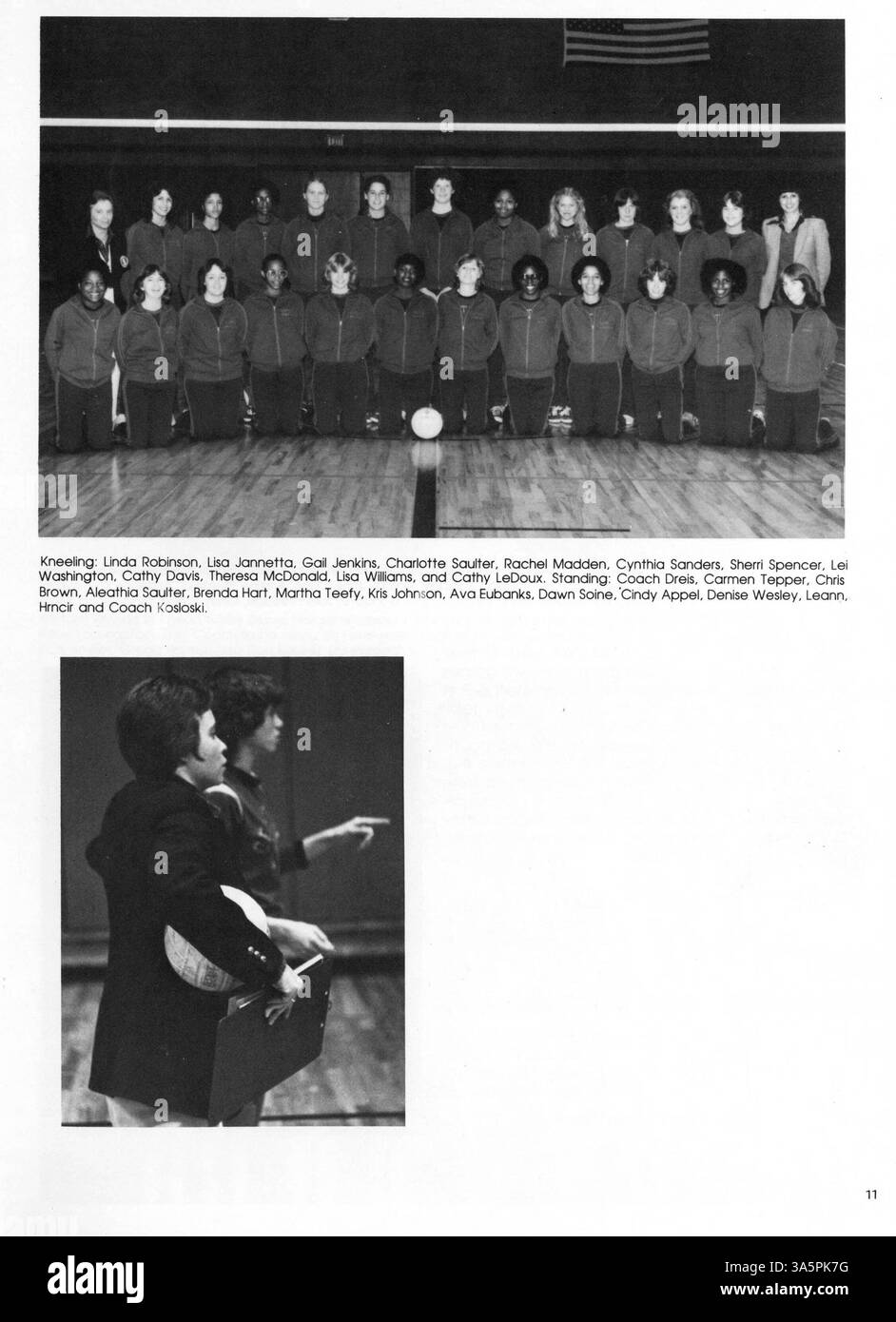 Das Centralian Jahrbuch 1981 der Central High School bietet einen umfassenden Einblick in das akademische und außerschulische Leben von Schülern und Lehrern im Schuljahr 1980-1981. Stockfoto