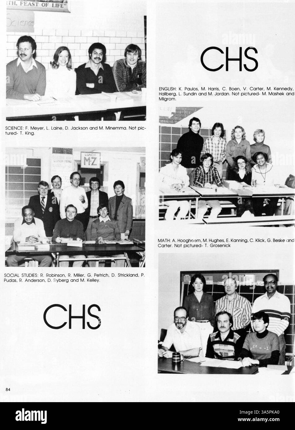 Das Centralian Yearbook 1981 bietet eine Momentaufnahme des akademischen Jahres 1980-1981 an der Central High und dokumentiert das Leben der Studenten, sportliche Leistungen und Vereinsaktivitäten, die das Jahr unvergesslich machten. Stockfoto