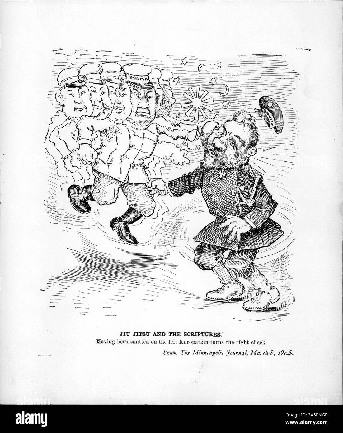 Der Text befasst sich mit der Verbindung zwischen Kampfkünsten, insbesondere Jiu Jitsu, und biblischen Schriften, wobei er einen historischen Kontext für ihre Anwendung in Kampfstrategien verwendet. Stockfoto