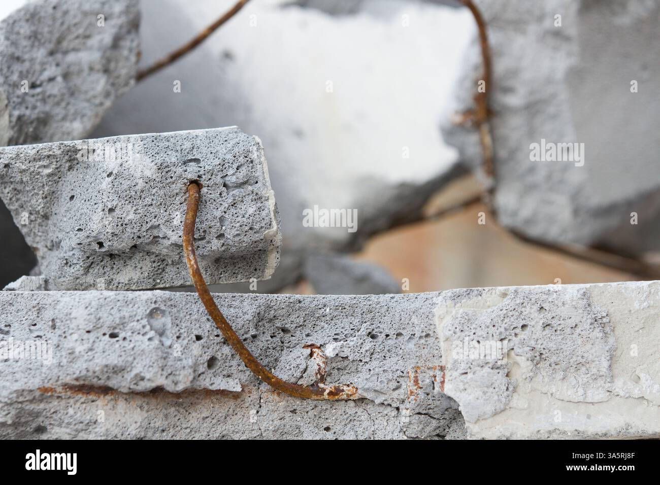 Arbeitsplatz in einem Dorf in Dänemark Stockfoto