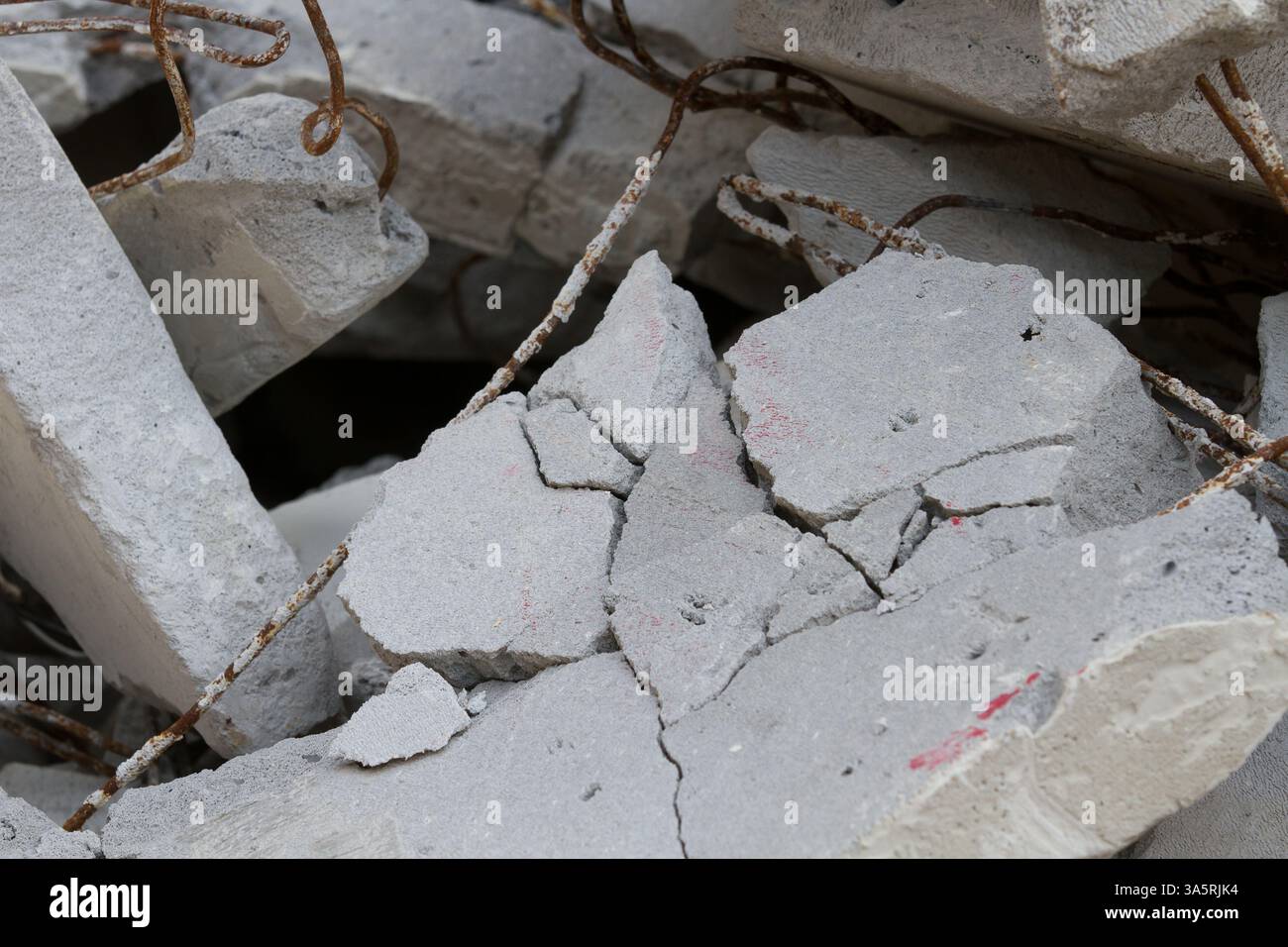 Arbeitsplatz in einem Dorf in Dänemark Stockfoto
