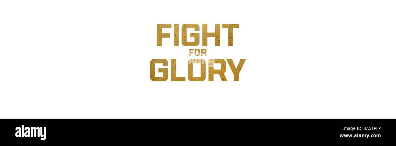 Fight for Glory: World Series 2024 (2025)TITEL POSTER *Filmstill - nur für redaktionelle Zwecke* siehe spezielle Anweisungen. CAP/TFS-Image, das von Capital bereitgestellt wird Stockfoto