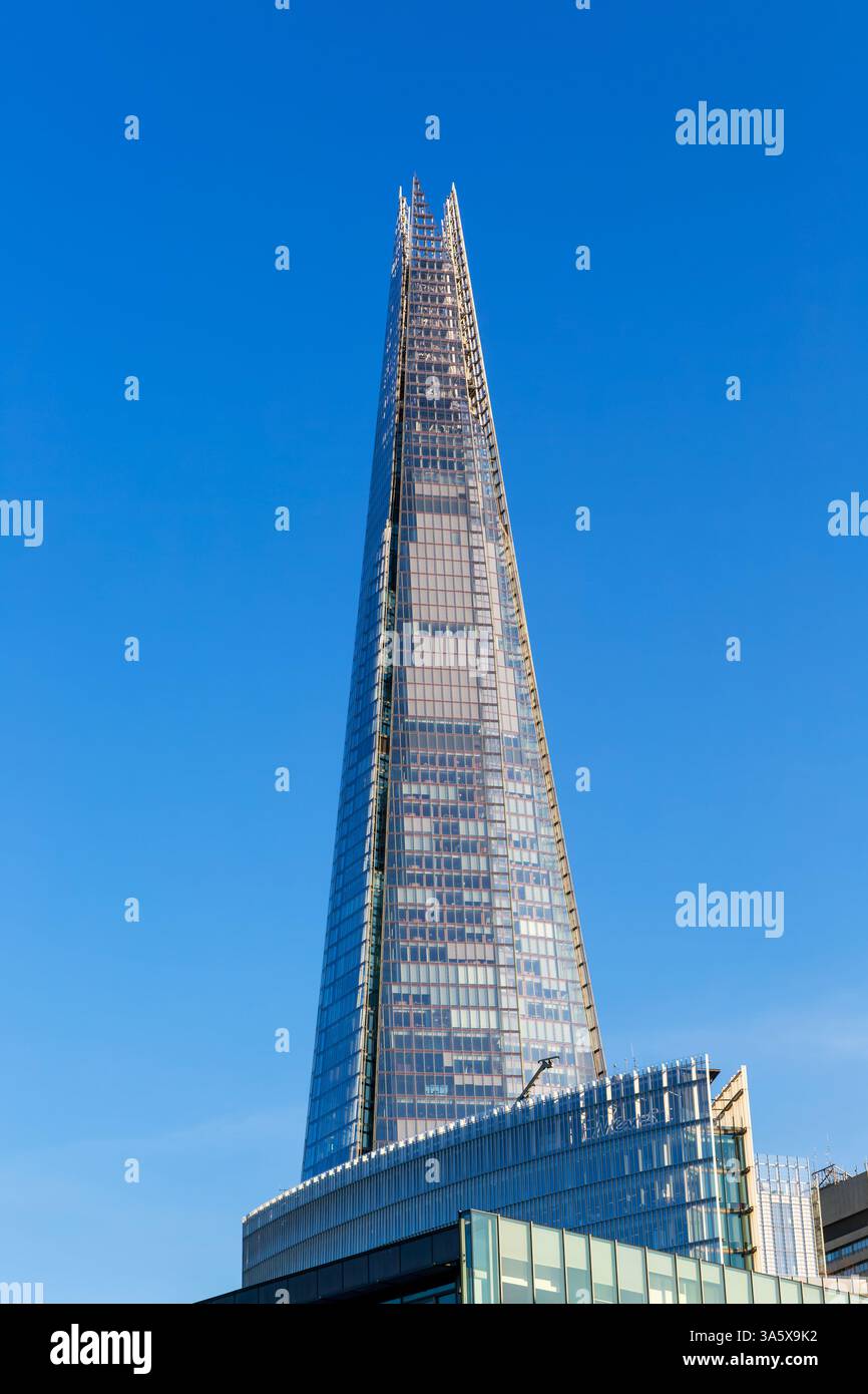 Das Shard Wolkenkratzer, Shard London Bridge, Southwark, London, England, britischer Architekt Renzo Piano 2012 Stockfoto