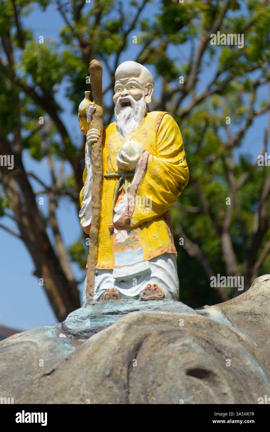 Statuen in der Haw Par Villa in Singapur, Südostasien Stockfoto