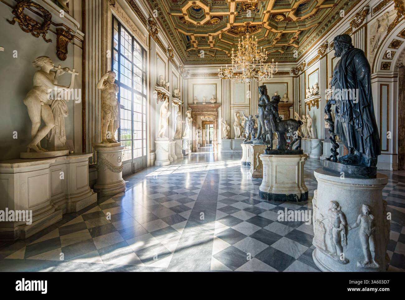 Das Capitoline Museum, Rom, Italien. Stockfoto