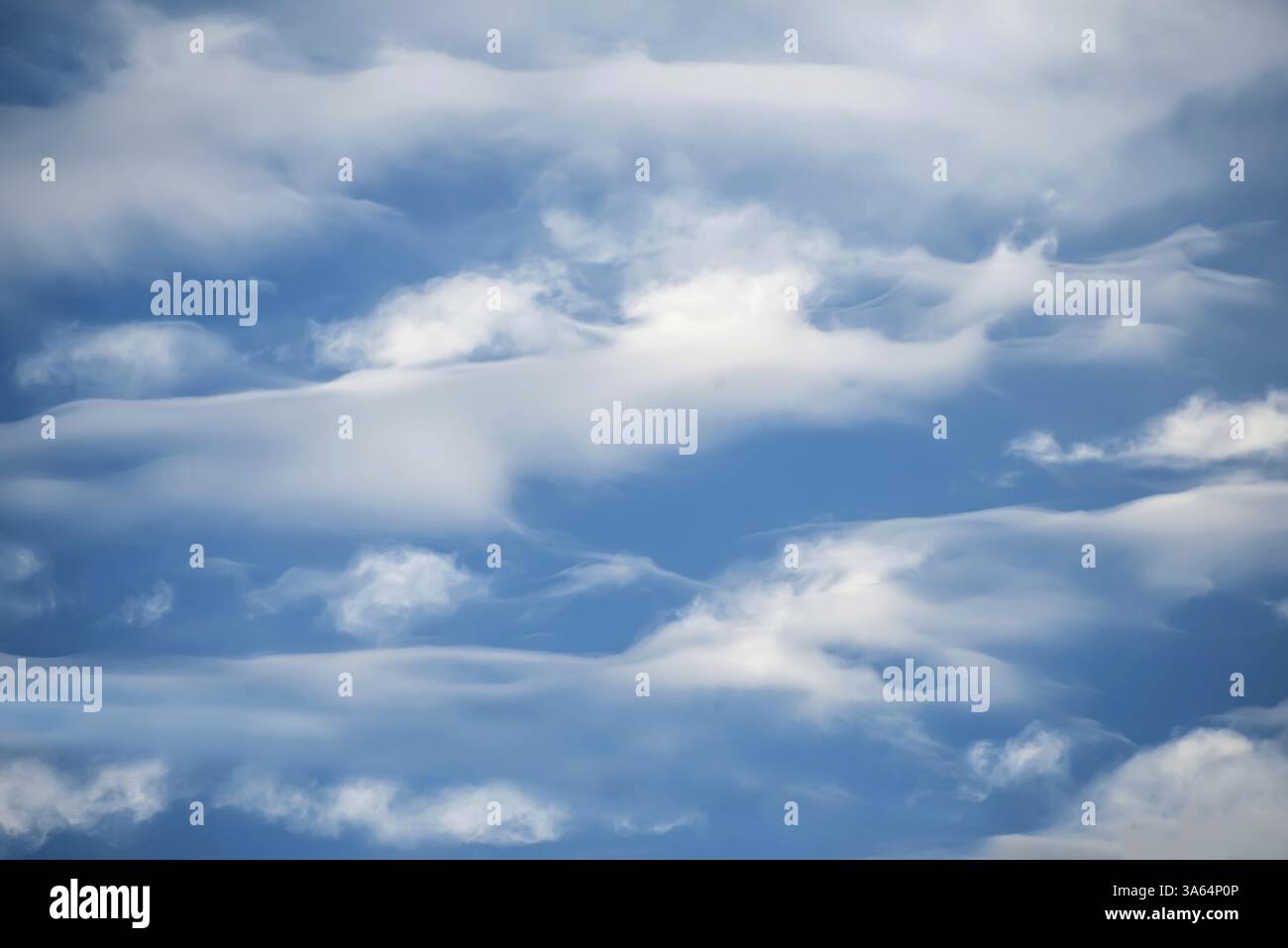 Bewölkten Himmel. Himmelshintergrund Stockfoto