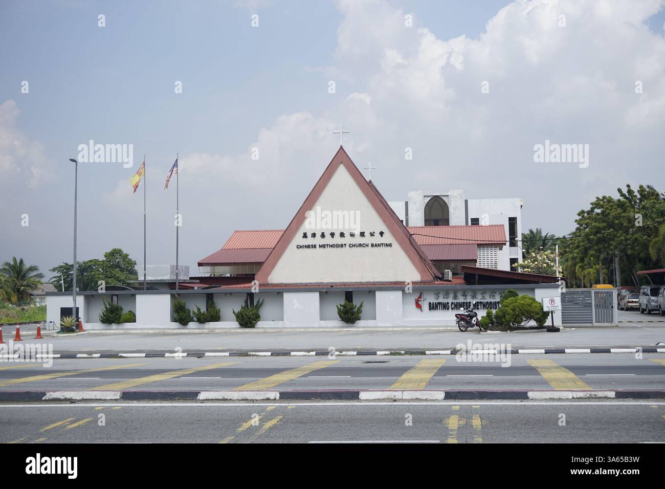 Chinesische Methodistenkirche in Banting, Selangor, Malaysia Stockfoto