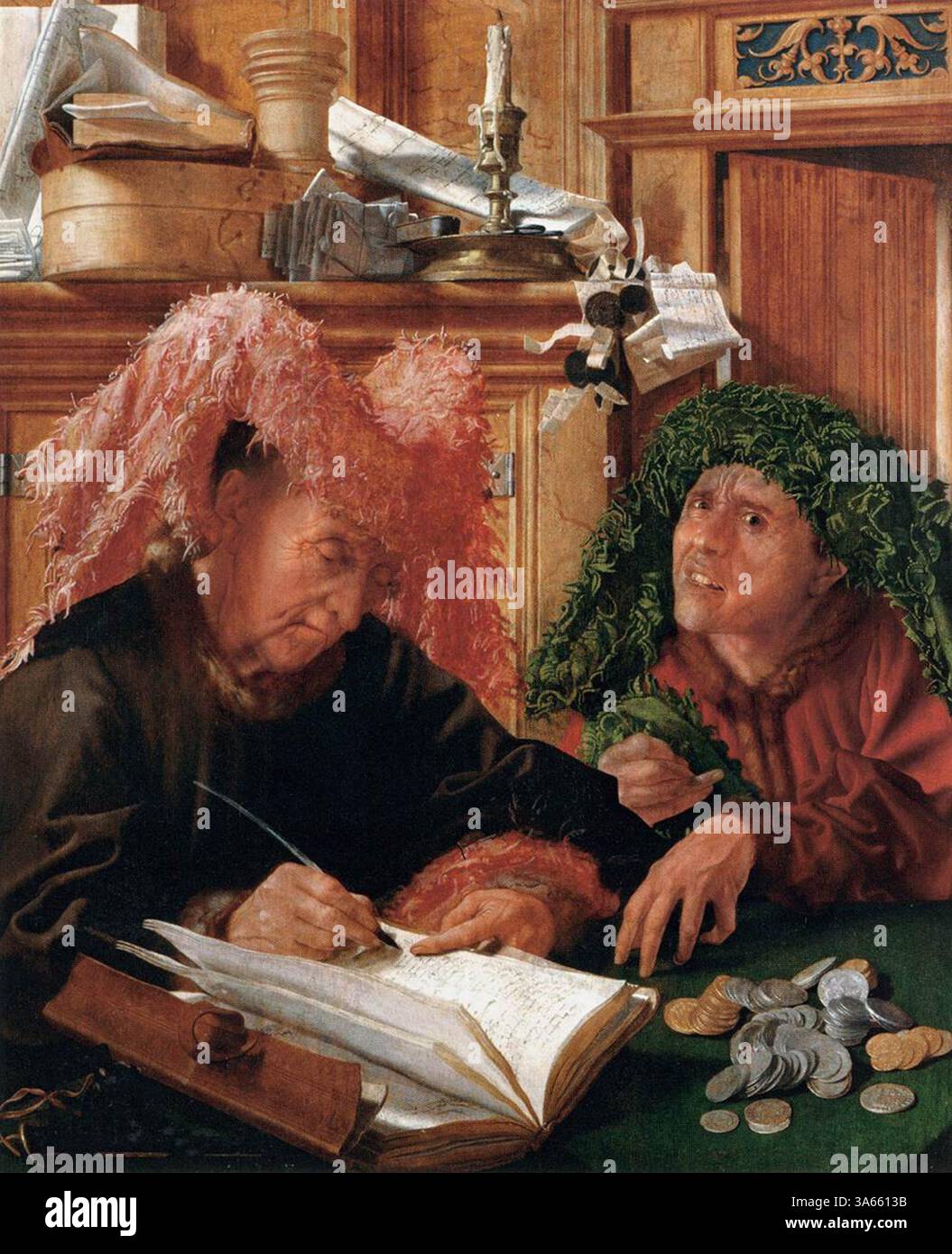 Zwei Steuereintreiber (ca. 1540), National Gallery, London Marinus van Reymerswaele Stockfoto