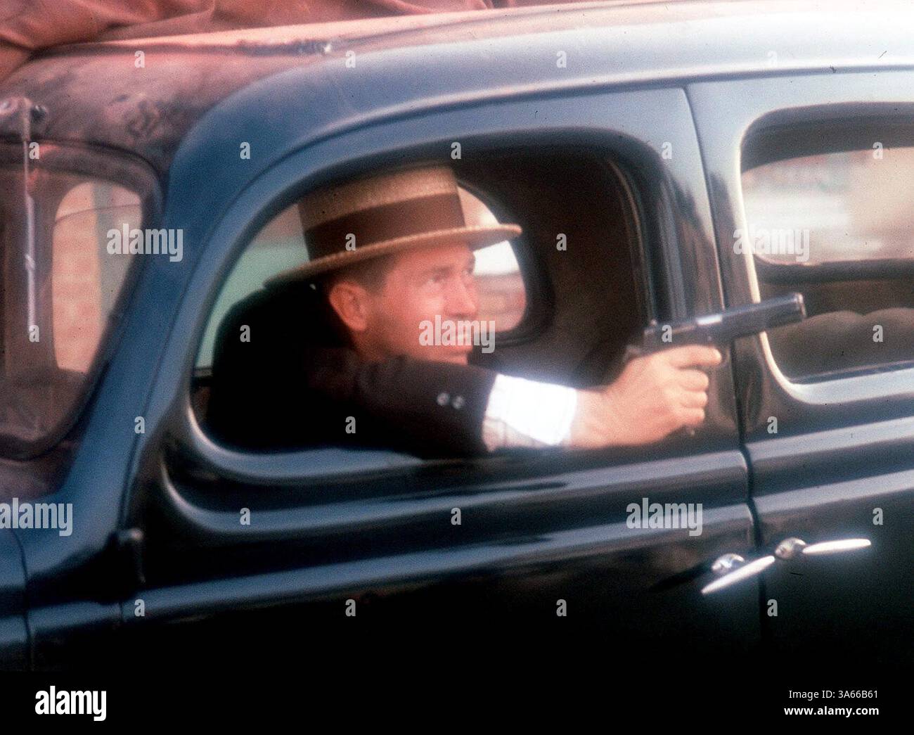 Im Bild: 2. März 1973 - Film Originaltitel: Dillinger. Im Bild: WARREN OATES als John Dillinger. Stockfoto