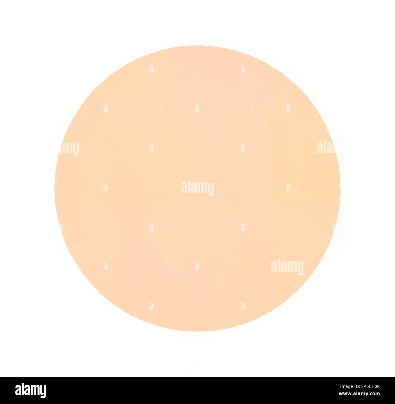 Eine glatte, weiche, kreisförmige Form mit einem sanften, gedämpften Farbton. Klassische Kunst mit modernem Touch, neu interpretiert von Artotop, transformierte französische Stoffe, erste Hälfte des 19. Jahrhunderts Stockfoto