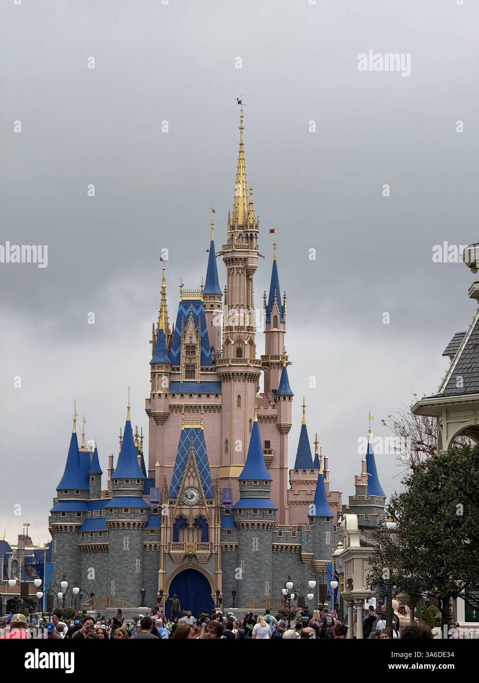 Disney World Castle, Florida; USA Stockfoto