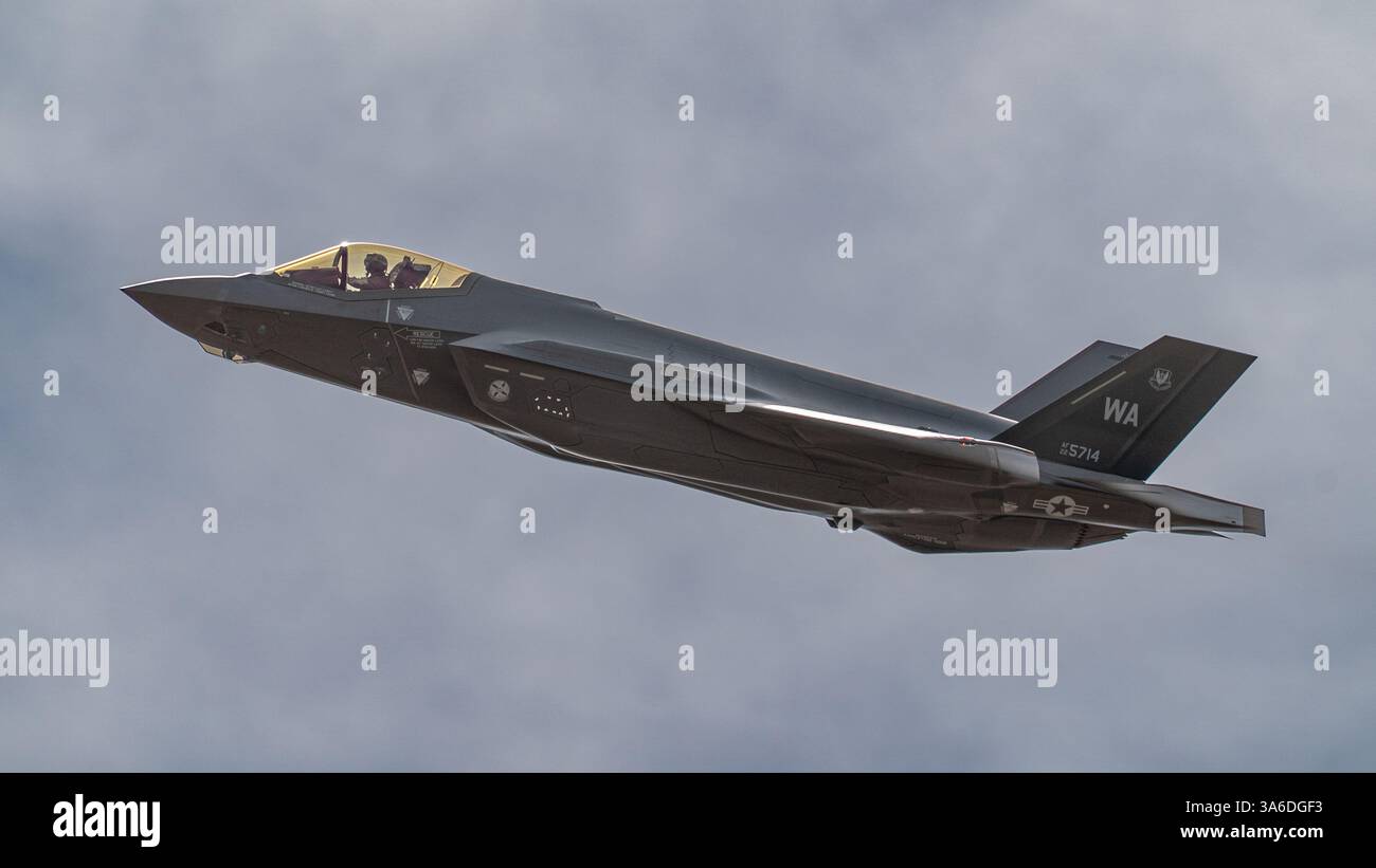 F-35A auf der Red Flag, Nellis Air Force Base Stockfoto
