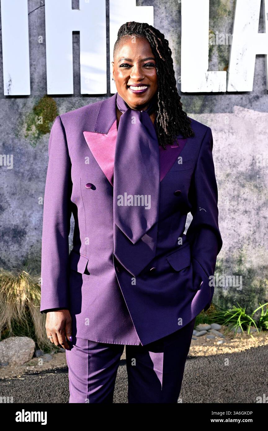 Rutina Wesley bei der Premiere der zweiten Staffel der HBO Serie The Last of US im TCL Chinese Theater. Los Angeles, 24.03.2025 *** Rutina Wesley bei der Premiere der zweiten Staffel der HBO-Serie The Last of US im TCL Chinese Theater Los Angeles, 24 03 2025 Foto:xD.xStarbuckx/xFuturexImagex Last 5326 Stockfoto
