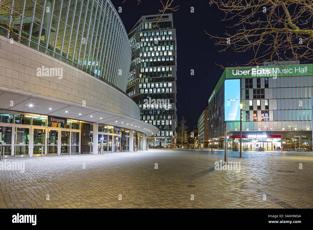 Uber Arena in Berlin, Deutschland, Europa Stockfoto