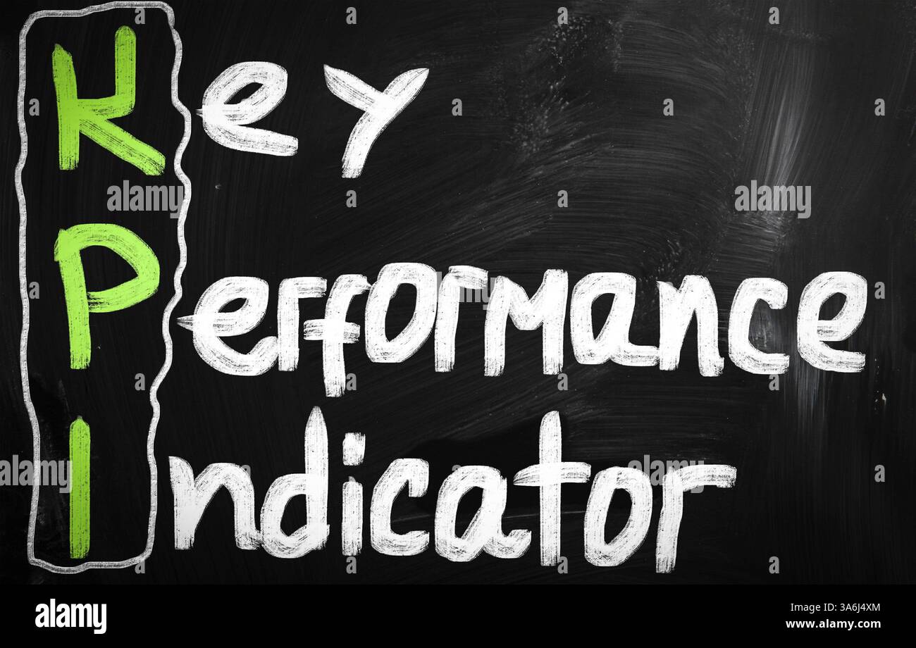 Geschäftsideen mit weißer Kreide auf einer Tafel handschriftliche Stockfoto