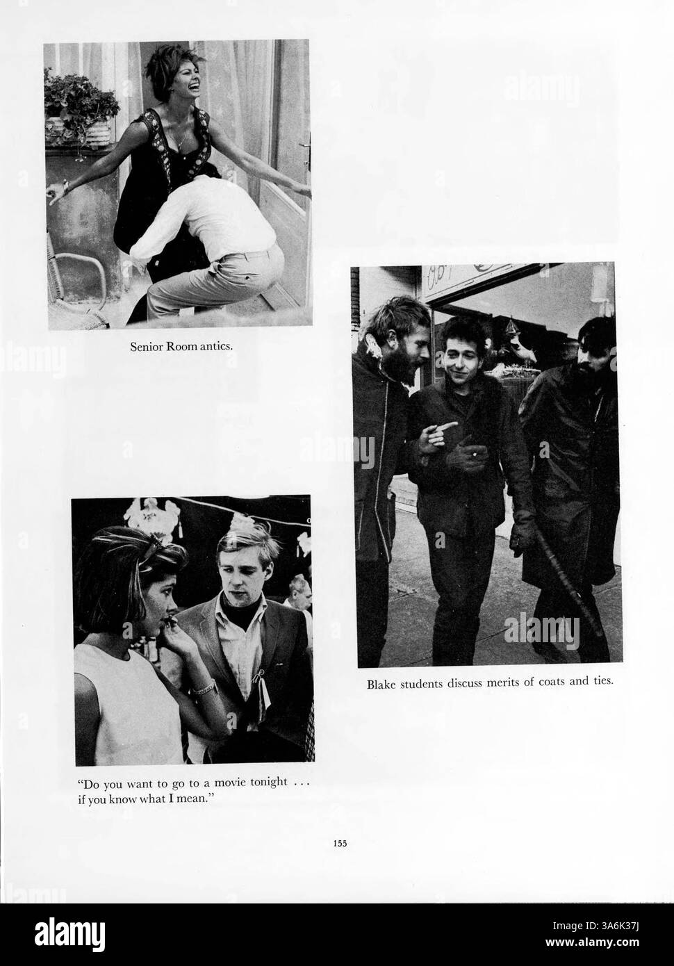Dieses Blake Yearbook 1964 dokumentiert das akademische Jahr 1963-1964 an der Blake School mit sportlichen Highlights, Schulclubs, akademischen Leistungen und wichtigen Schulveranstaltungen. Stockfoto