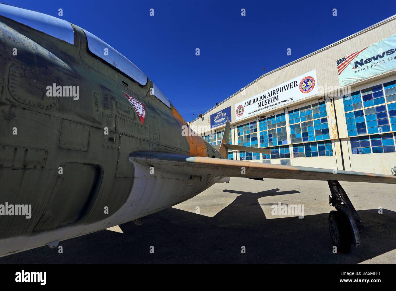 American Airpower Museum, Republic Airport, Farmingdale, Long Island, NY Stockfoto
