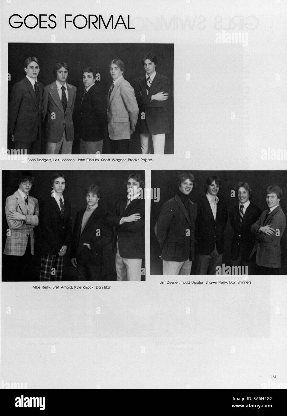 Dieses 1982 Warrior Yearbook spiegelt die akademischen, sportlichen und außerschulischen Höhepunkte der Hopkins Eisenhower High School während des Schuljahres 1981-1982 wider. Stockfoto