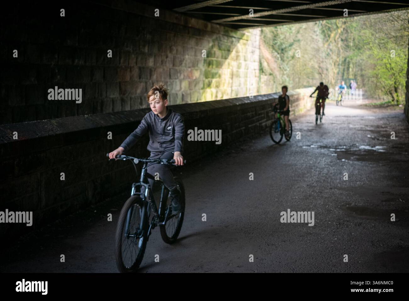 Blackbrook, St. Helens Stockfoto