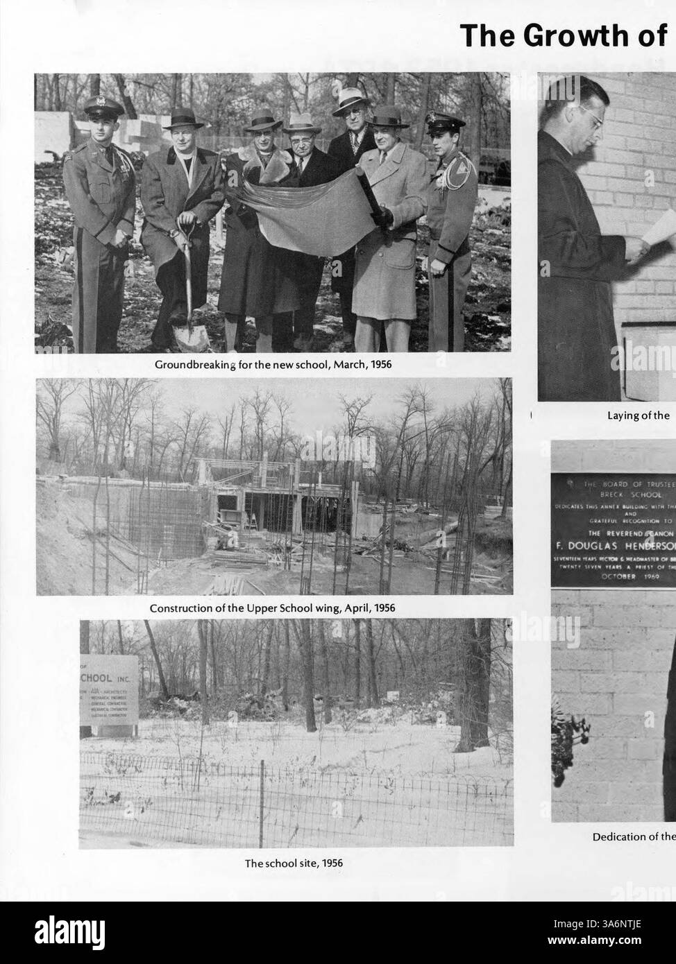 Das Breck Yearbook 1974, Mustang, fängt das Wesen des Schülerlebens ein, darunter Leichtathletik, Vereine und wichtige Momente aus dem Schuljahr 1973-1974. Stockfoto