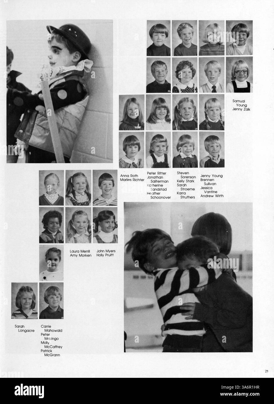 Die 1982 erschienene Ausgabe des Jahrbuchs „Breck Mustang“ dokumentiert die Schüler, Lehrer, Vereine, Leichtathletik und Großveranstaltungen des Schuljahres 1981-1982 an der Breck School. Stockfoto