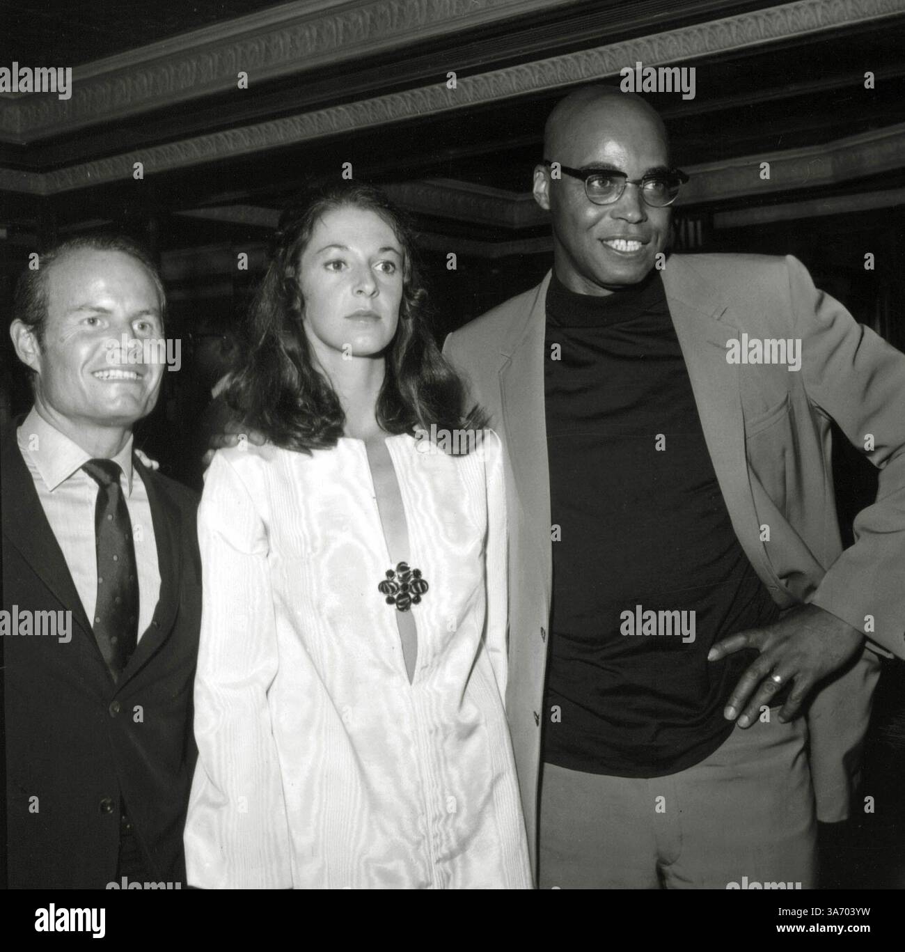 15. September 2003 - RICHARD ZANUCK, JANE ALEXANDER, JAMES EARL JONES. GROßE WEIßE HOFFNUNG PARTY. NATE CUTLER / (Kredit-Bild: © Globe Photos/ZUMAPRESS.com) Stockfoto