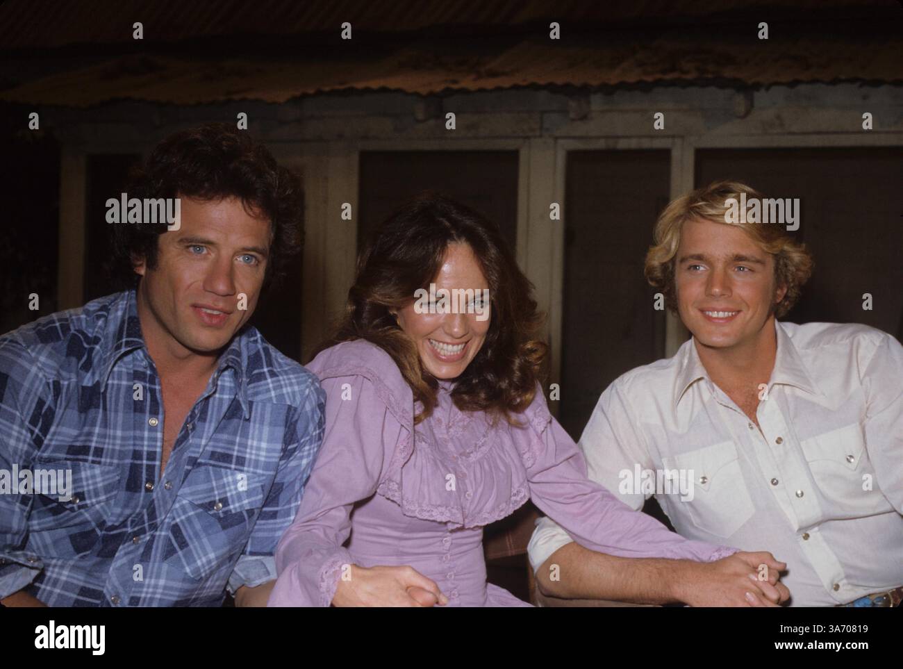 CATHERINE BACH mit Tom Wopat und John Schneider.e7936b. (Kredit-Bild: © Nate Cutler/Globe Photos/ZUMAPRESS.com) Stockfoto
