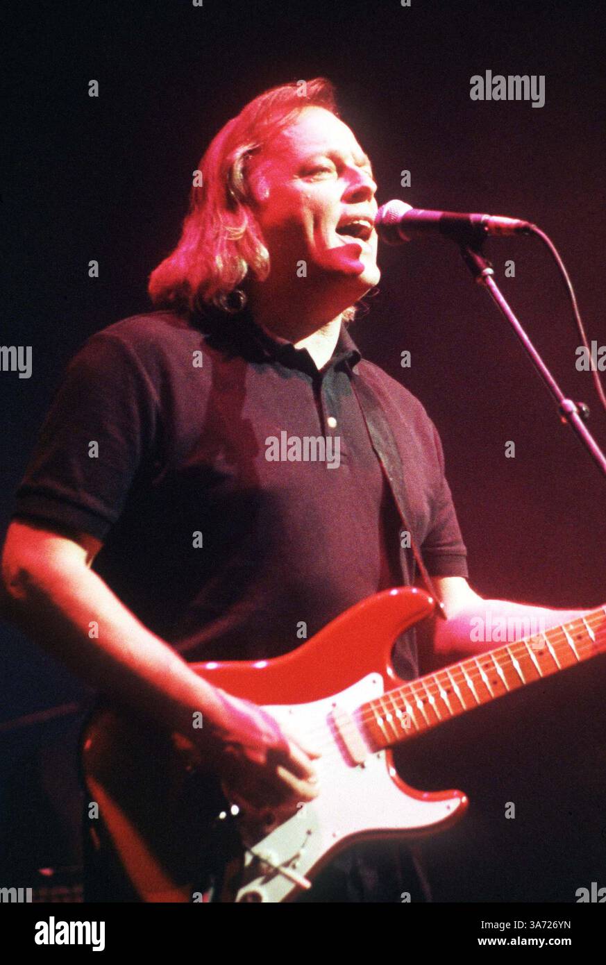Juni 2001 - London, Großbritannien - ©DAVE BENETT ALPHA/ CN-M010068.DAVE GILMOUR VON PINK FLOYD(Bild: © Globe Photos/ZUMAPRESS.com) Stockfoto