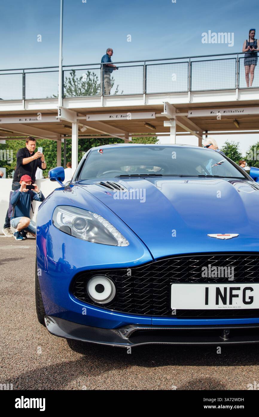 Aston Martin Zagato Stockfoto