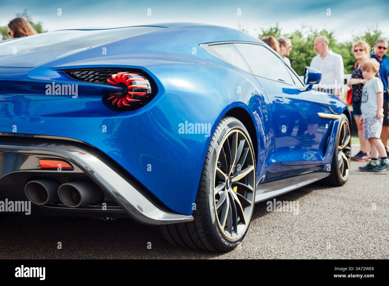 Aston Martin Zagato Stockfoto