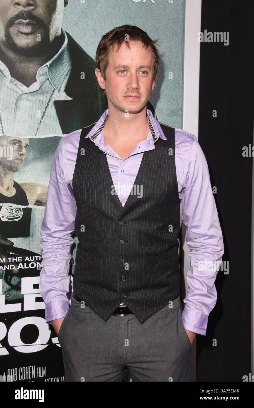 Oktober 2012 – Los Angeles, Kalifornien, USA – CHAD LINDBERG besucht die „Alex Cross“-Premiere im Arclight Cinerama Dome Los Angeles. (Kreditbild: © Glenn Weiner/ZUMAPRESS.com) Stockfoto