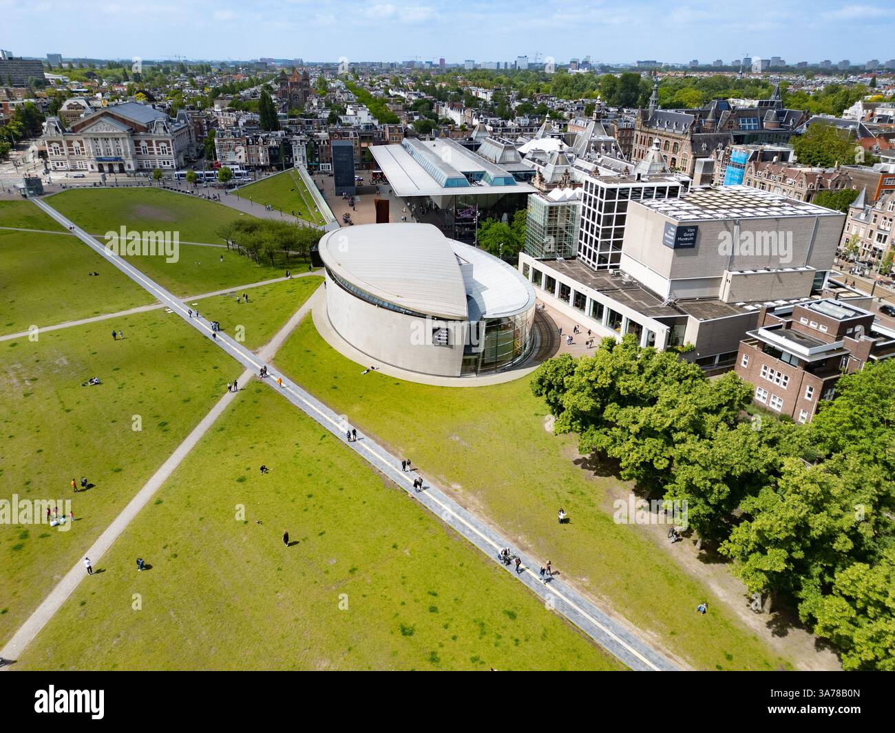 Van Gogh Museum, Amsterdam, Niederlande Stockfoto